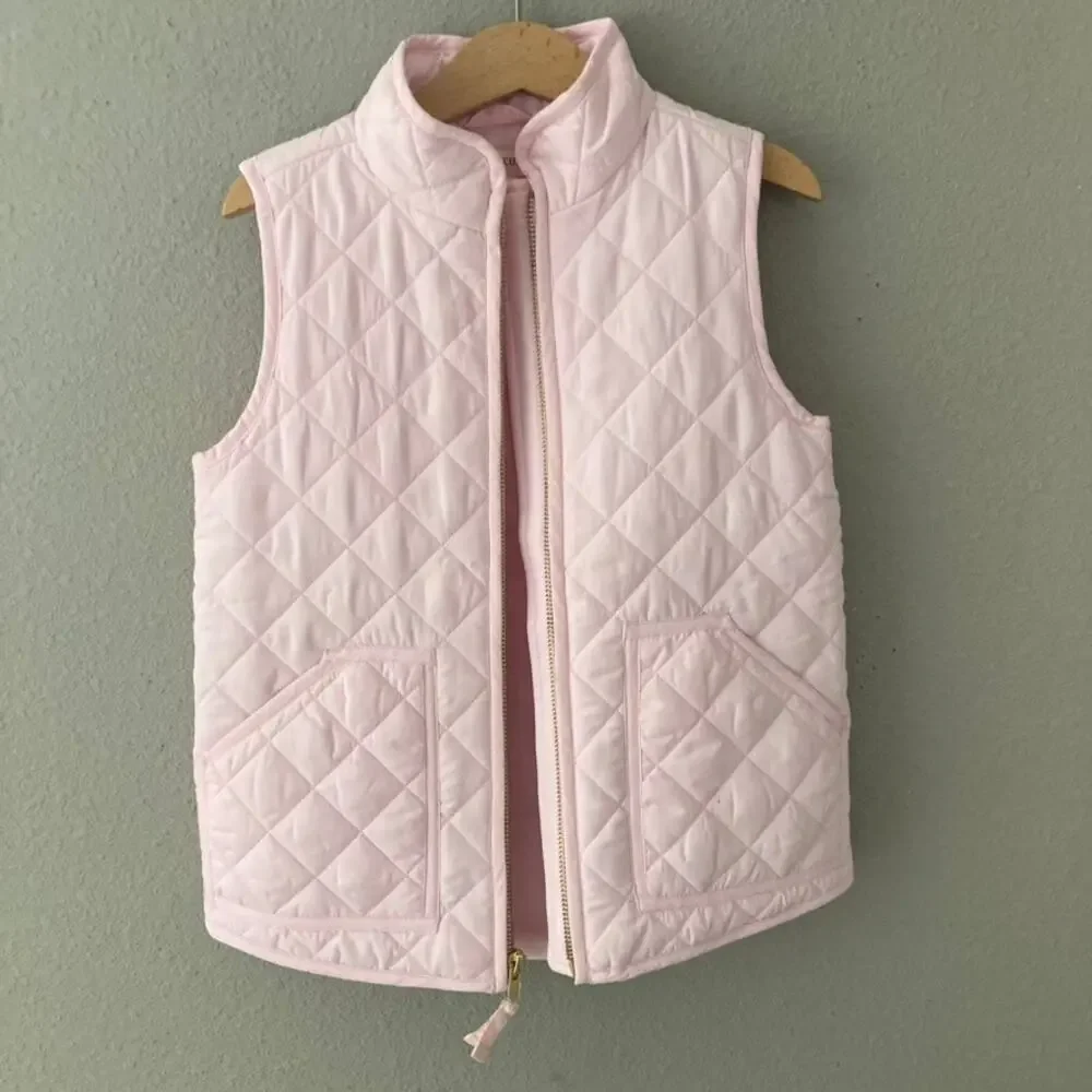 Crewcuts Quilted Vest - Pale Pink - 4-5